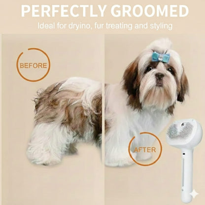 Steam GroomBrush™ – All-in-One Pet Grooming Mist Brush